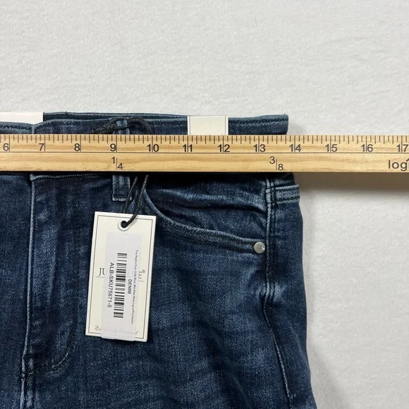 NWT Judy Blue Wide Leg Mid Rise Blue Jeans Womens Size 5/27 - Picture 7 of 11